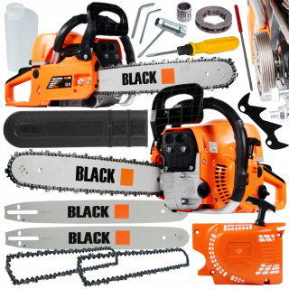 Záhradná píla - Reťazec reťazca 4,2 hp 45 cm 2x reťazový sprievodca 45 cm set xxl