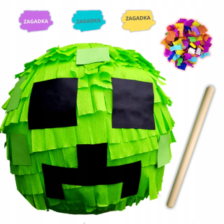 Piňatas - Piniata Minecraft na narodeniny Pinata Majnkraft