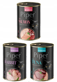 Mokré krmivo Piper, mix príchutí, 4,8 kg