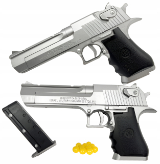 PIŠTOLET NA KULKI DESERT EAGLE SILVER ASG REPLIKA