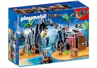 Stavebnica, slamky - PlayMobil 6679 Pirate Treasure Island