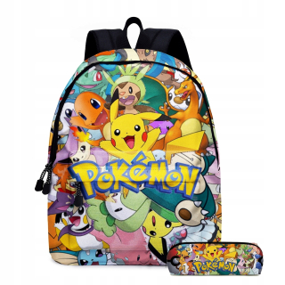 Batoh pre predškolákov - Batoh školy Pokemon Pikachu ---