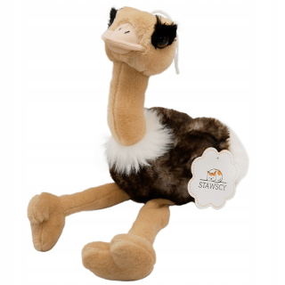 VEĽKÝ plyšový vtáčik PSTRICH MASCOT plyšová hračka