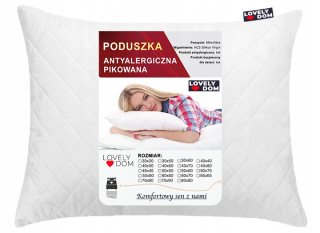Vankúš - VANKÚŠ 50X60 PREŠÍVANÝ ANTALERGICKÝ BIELY