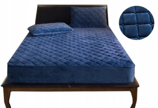 Chránič na matrac - Prikrývku pre prešívaný matrac Plush 90x200x30 cm