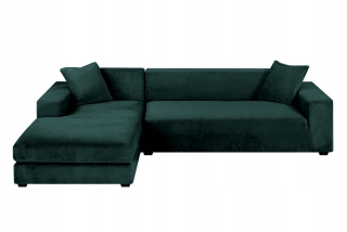Nábytkový poťah - Tvorca rohová pohovka Velor Green 3 195 - 230