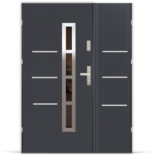 Exteriérové dvere - POLSKÉ DVOJDVERE F33 DUO STOLDREW