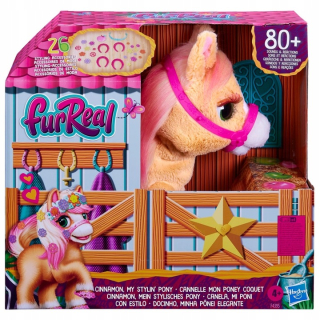 INTERAKTÍVNY ŠKORICA PONY PLYŠOVÝ KôŇ FurReal