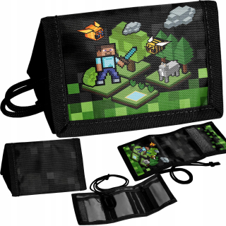 Detská peňaženka - Detská peňaženka Minecraft Gamer Boys