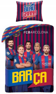 Gadget pre fanúšika - FC Barcelona Messi Barca Bedding. Hráči 160x200
