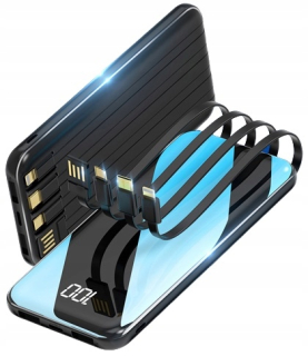 Powerbanka MEGAPOWER 20000 mAh čierna