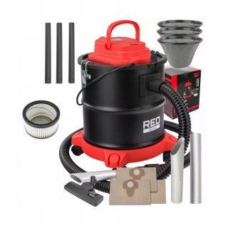 RED TECHNIC Priemyselný vysávač na odpadky z krbu na popol 2000 W fúkač 2000 W