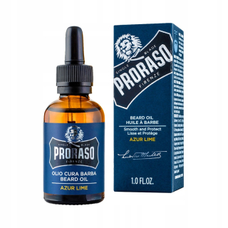 Proraso Azur Lime olej na fúzy 30 ml