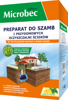 BROS MICROBEC ULTRA 25g PRÍPRAVOK NA SEPTICKÉ NÁDRŽE BAKTÉRIE