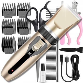 DOG CLIpper DOG CAT ANIMAL SET SILENT CORDLESS