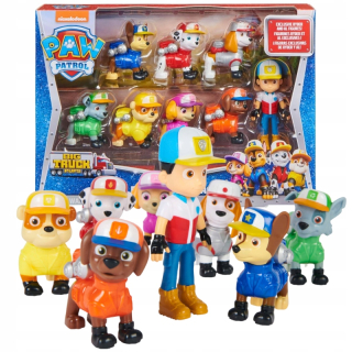 Rozprávková figúrka - Pes Patrol Big Truck Pups Set s 8 figurín