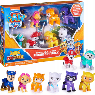 Rozprávková figúrka - Psa Patrol Cat Pack 8 figurín