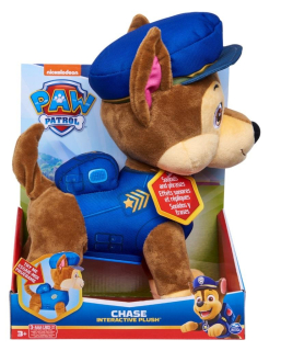 Interaktívny plyšák - Pes Patrol Chase Interactive Mascot 30 cm