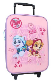 Detský cestovný kufor - CESTOVNÝ KUFOR KABÍNOVÝ KIDS Tlapková PATROL SKYE