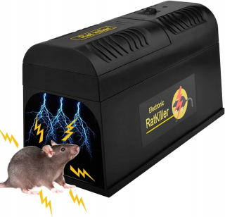 Elektrická pasca labka pre myšacie hlodaté hlodace vysoké napätie prúdu