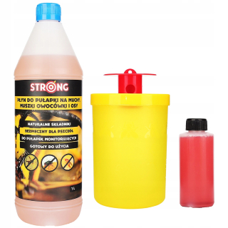 Pasca na osy, muchy, ovocné muchy + tekutina 1 l