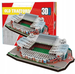 3D PUZZLE OLD TRAFFORD MANCHESTER UNITED FUTBAL STADIUM 138 ELEMENTS