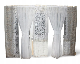 Záclonový paravánový panel 600 cm x 250