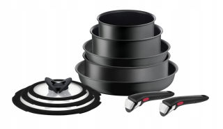 Sada riadu TEFAL Ingenio Ultimate, 10 dielov – Praktická a trvanlivá