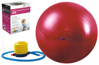 Fitness lopta - Gymnastická lopta na rehabilitačné cvičenia 55 cm