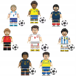 Futbalové figúrky Levice Messi Ronaldo Neymar