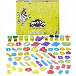 Zahrajte si DOH Party Play Dough Mega Mat + 10 TUB