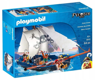 Stavebnica, slamky - PlayMobil 5810 Corsarzy Loď