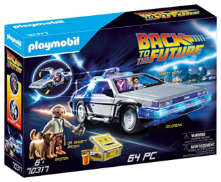 Stavebnica, slamky - Playmobil späť do budúcnosti 70317 DeLorean