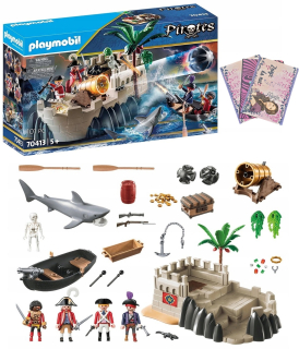 PlayMobil Pirates 70413 pevnosť vojakov pirátov