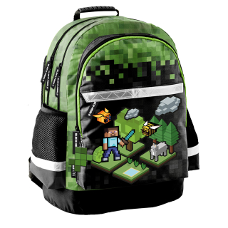 Školský batoh Paso Pixel Minecraft Game