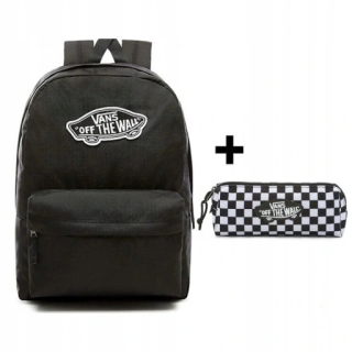 Vans Realm Backpack čierny Peračník