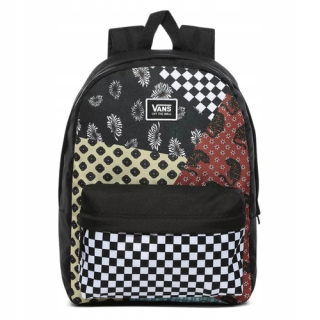Školské tašky - Školský batoh Vans Realm Classic Patchwork Grille