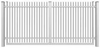 Plotová BRÁNA typ CLASSIC K, pozink - 1,70 x 3,00 m - ŠANCE