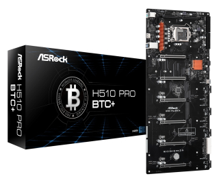 Asrock H510 Pro BTC+ rozšírená základná doska ATX