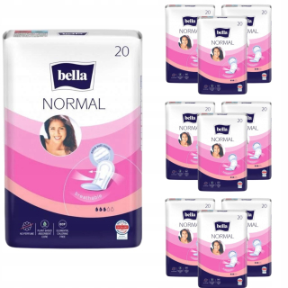 Bella Normal hygienické vložky bez krídel, 20 ks.
