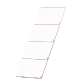 Šmykľavka do hojdacieho kresla 100 cm MDF biela - Montessori