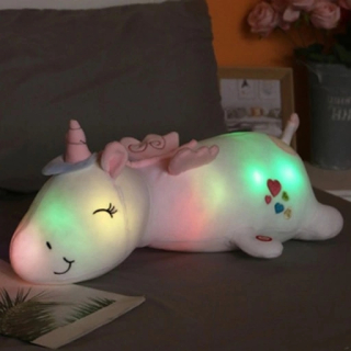 L.O.L Surprise plyšová hračka - UNICORN CUSHION 60 cm s plyšou hračkou LED