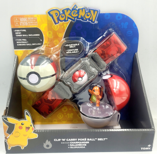 Pokemon Pokeballový opasok a figúrka CHARMANDER