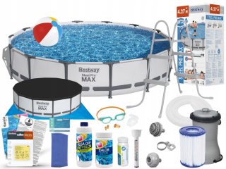 Bestway 56595 Rámový bazén okrúhly 427 x 427 cm
