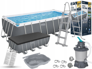 Obdĺžnikový rámový bazén Bestway 488 x 244 cm