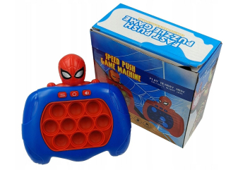 Pop it Spider Man senzorická konzola SpiderMan herná hračka ako darček