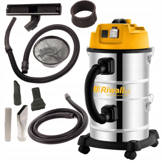 Riwall 3100 W 30 l vysávač na popol