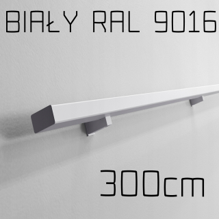 Zábradlie na schody - Uhol schodiska s net -slip gumou 270 cm