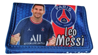 Detská peňaženka - Leo Messi Psg Paríž športoval športovú peňaženku