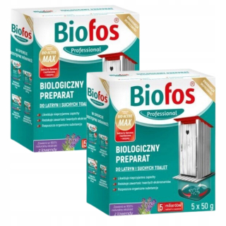 Príprava na suché toalety a latrinfers BioFos Professional Balíček